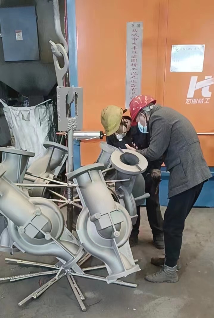 單吊鉤式拋丸清理機(jī)